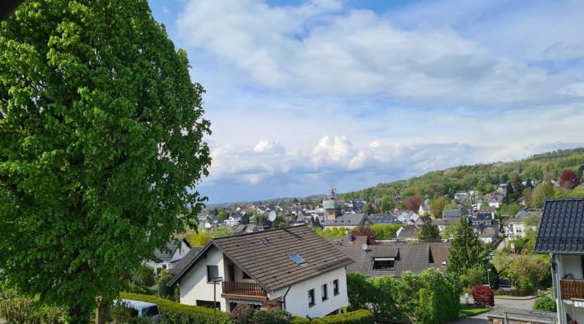 Panoramablick über den Ort