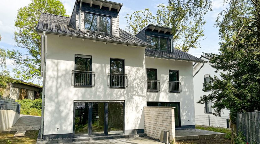 Rückansicht Haus Nr. 4+4a