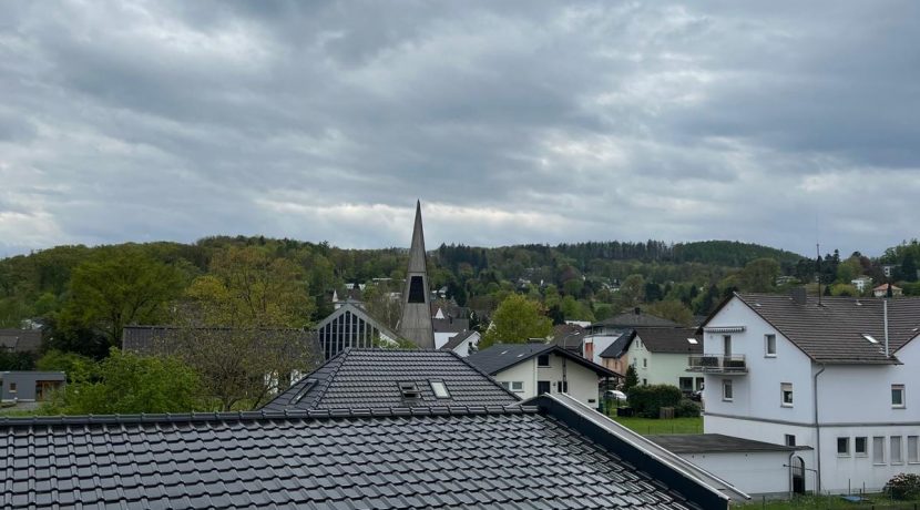 Ausblick vom Balkon