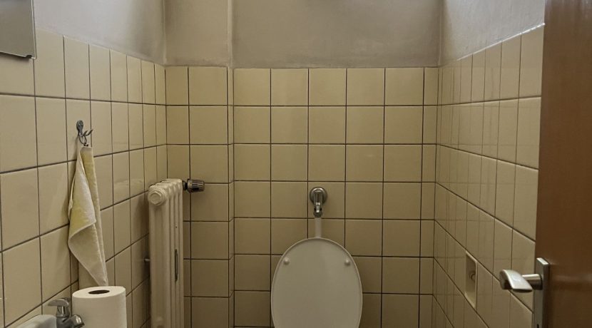 Ein schlichtes WC