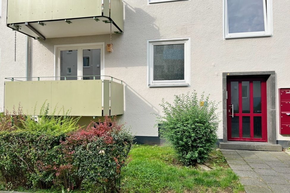 Ansicht Wohnung mit Balkon