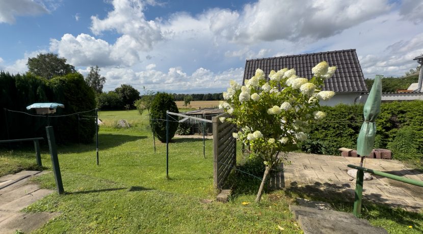 Gartenausblick