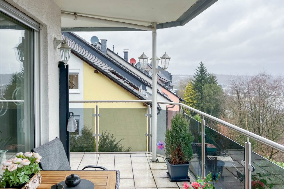 Eckbalkon mit toller Aussicht