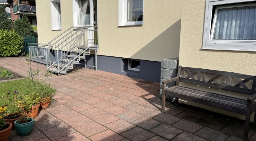 Terrasse der EG-Wohnung