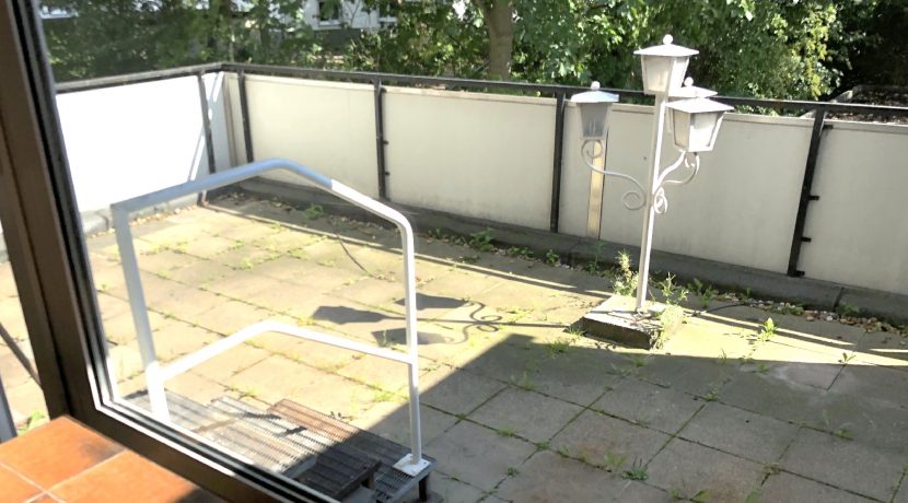 sonnige Dachterrasse